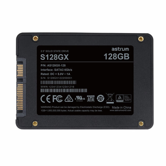 Astrum SSD 2.5" SATA III 128GB | S128GX