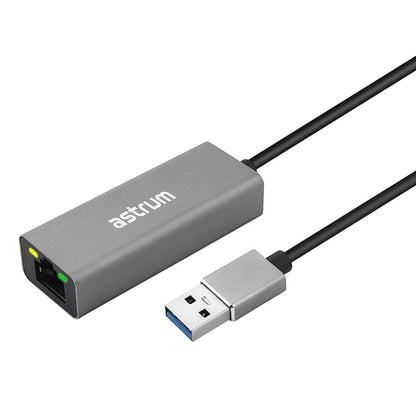 Astrum USB-A to Ethernet Gigabit Adapter | USB-A | NA400
