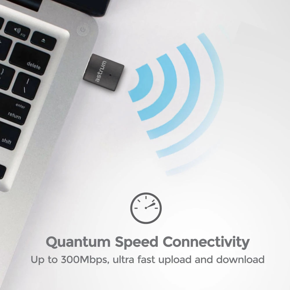 Astrum Network Adapter | Wireless 300Mbps | NA300