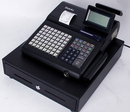 Sam4s SPS-340 Double Roll Cash Register