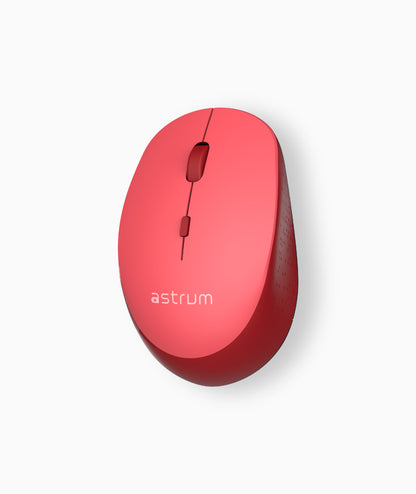 Astrum MU210 Wireless Optical Mouse – Red