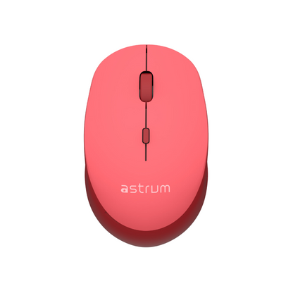 Astrum MU210 Wireless Optical Mouse – Red
