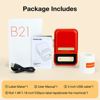 NIIMBOT B21 Label Printer