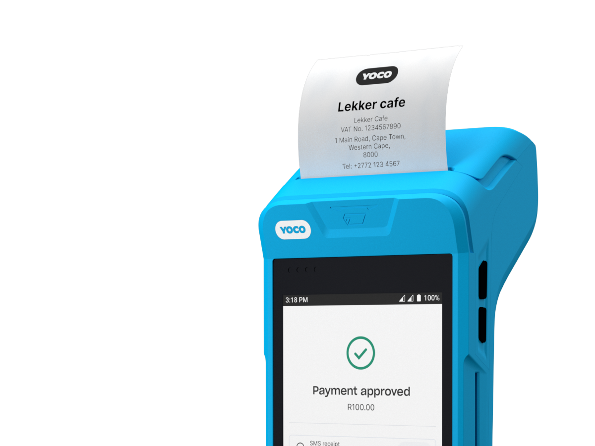 Yoco Khumo Print Card Machine